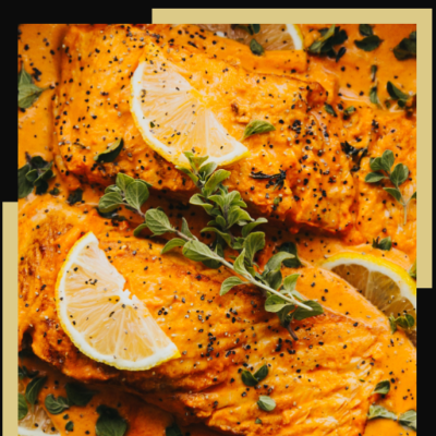 picture of salmon and lemon